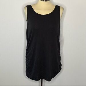 a:glow Maternity Black Tank Top
